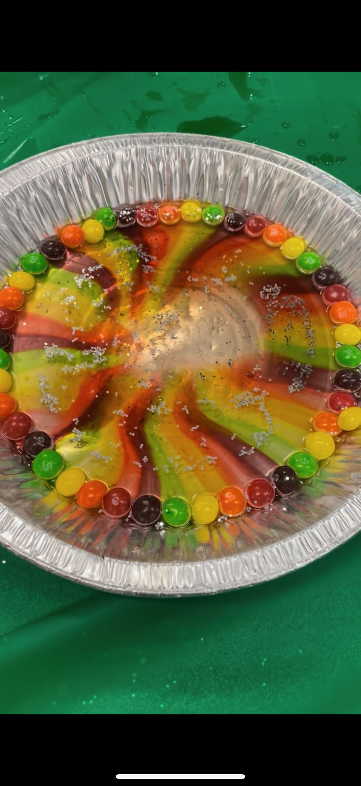 Skittles Rainbow Experiment
