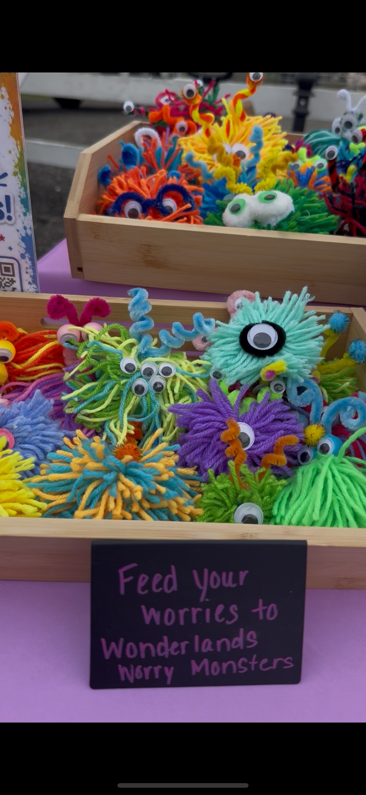 Feed Your Worries to Wonderland's Worry Monsters! 🧶