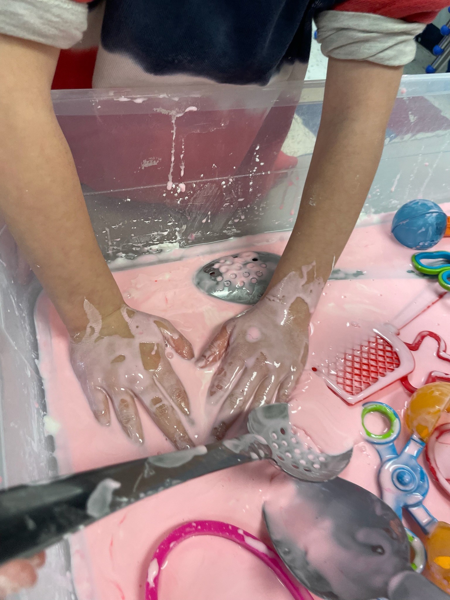 Hands Deep in Pink Slime — Best Slime on Long Island 🩷✋