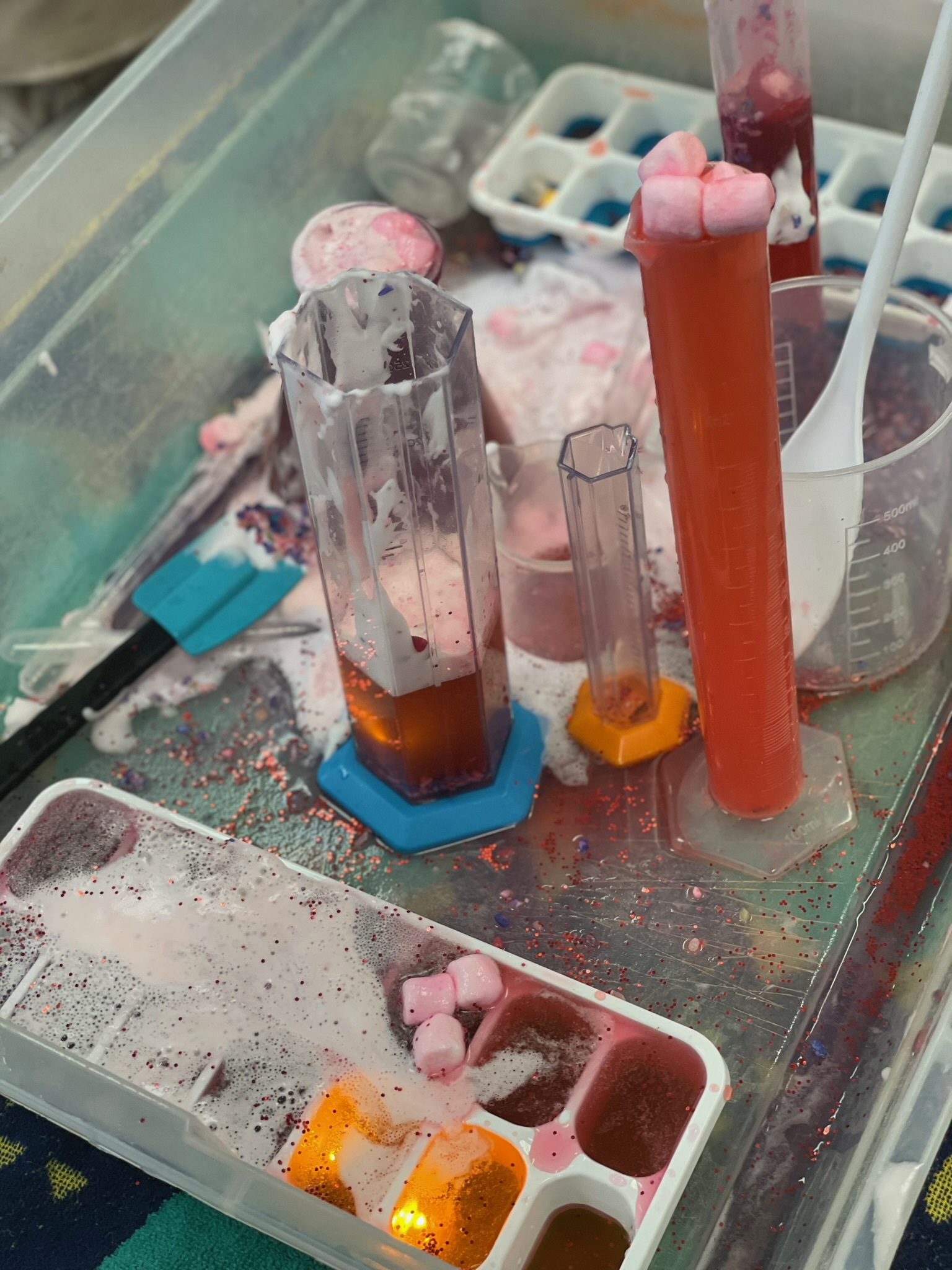 Test Tube Potions & Graduated Cylinders — STEM Magic ⚗️✨