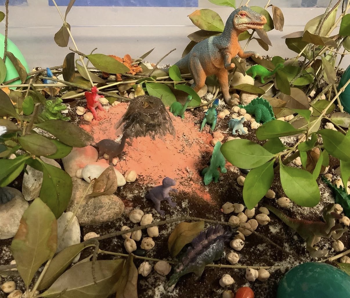 Arctic Sensory Bin with Penguins & Pine 🐧❄️