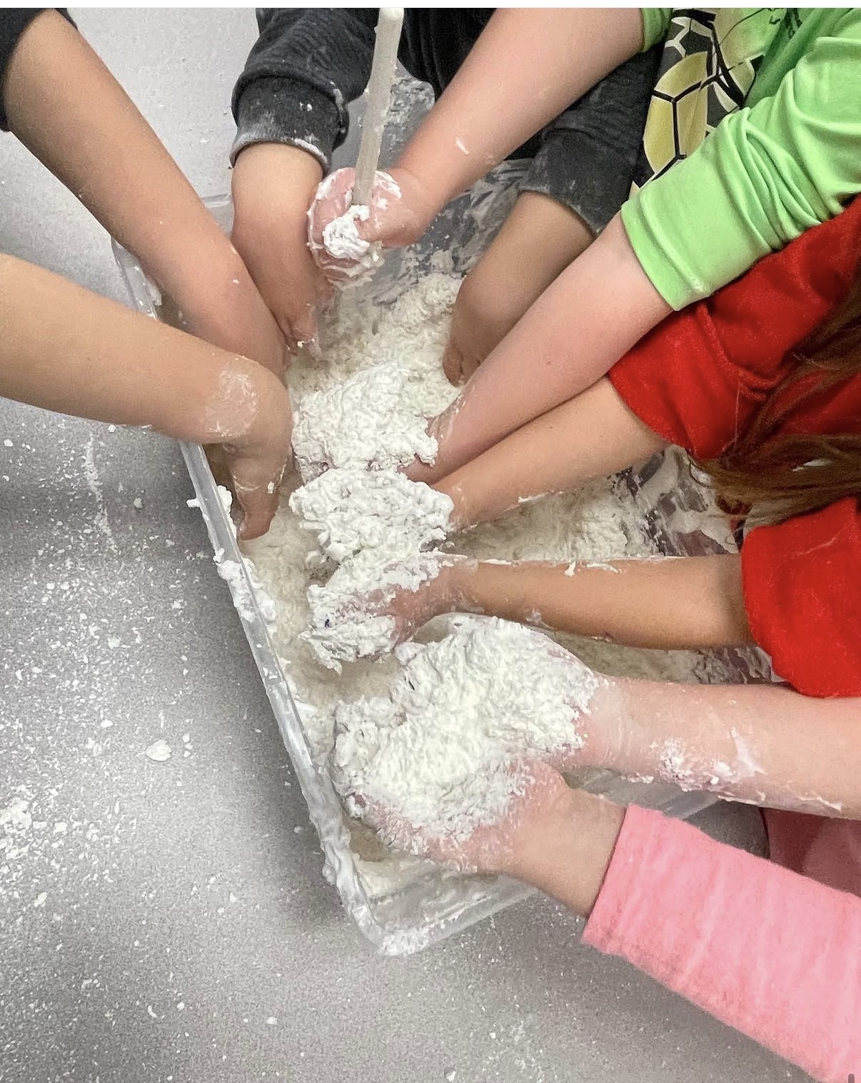 Messy Foam Fun